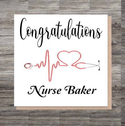 Congratulations Nurse Graduation Card, Your Graduating Card